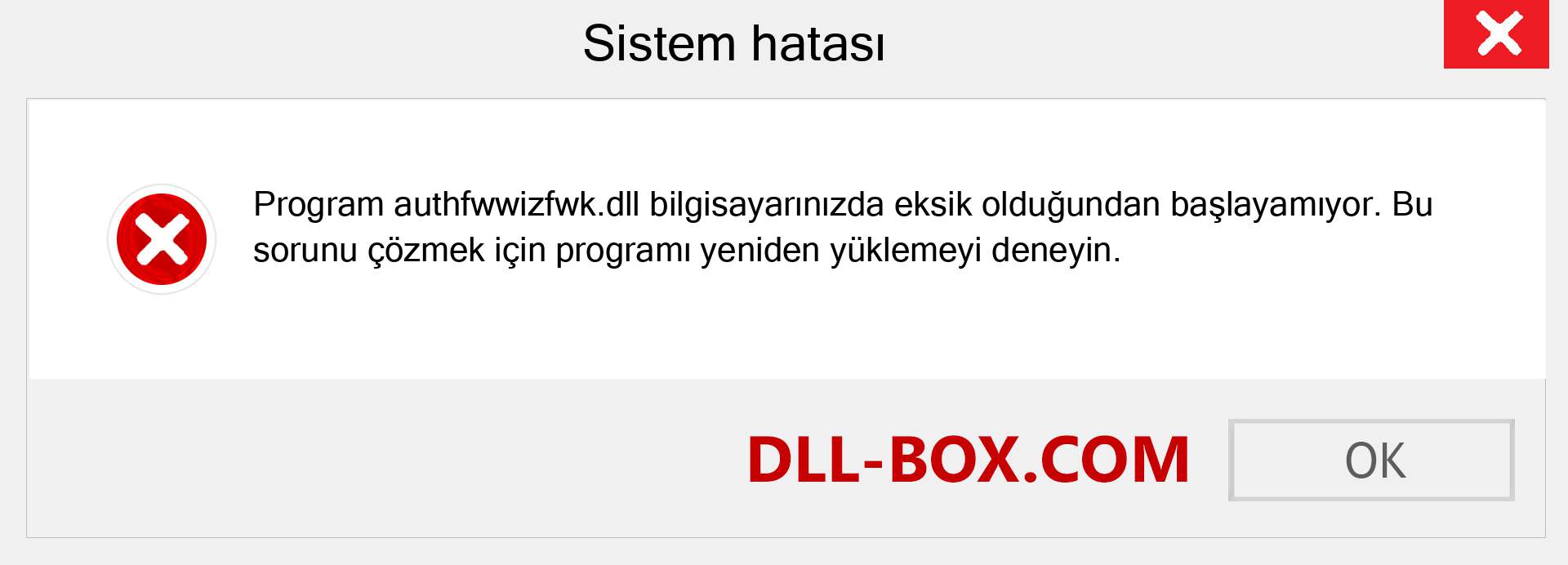 authfwwizfwk.dll dosyası eksik mi? Windows 7, 8, 10 için İndirin - Windows'ta authfwwizfwk dll Eksik Hatasını Düzeltin, fotoğraflar, resimler